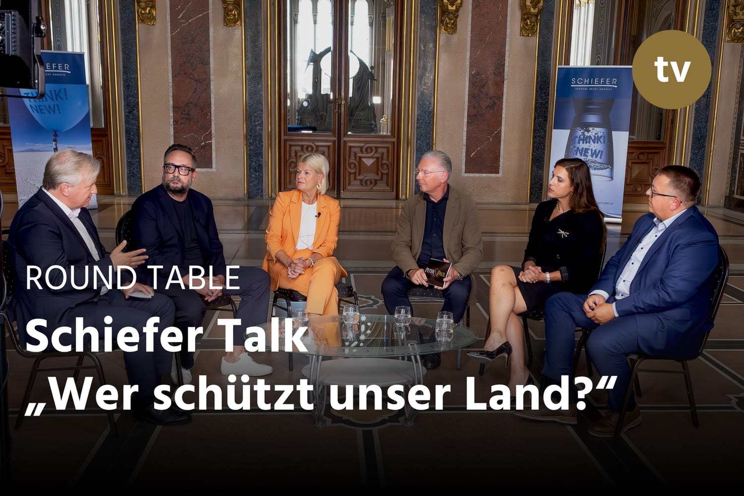 Round Table „Schiefer Talk“ von LEADERSNET.TV